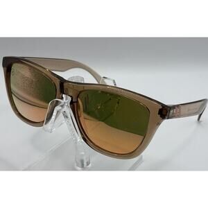 Blenders Citrus Blast Polarized Sunglasses Brown Clear Frame Orange Lens